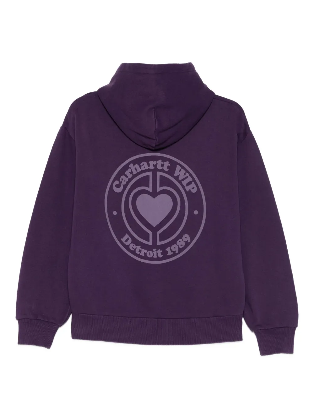 Carhartt WIP Hoodie met logoprint - Paars