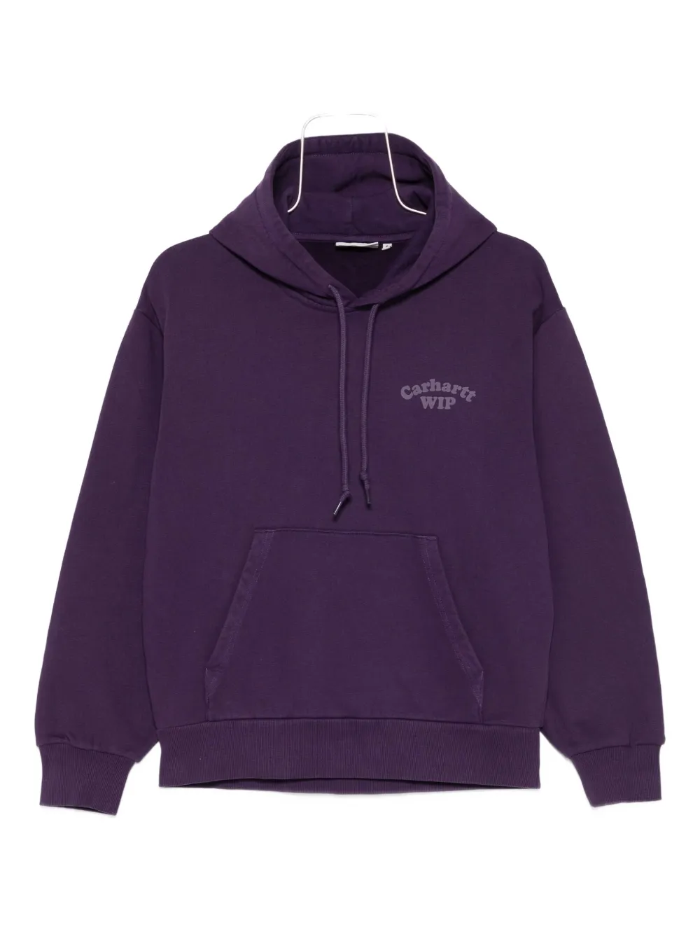 Carhartt WIP logo-print hoodie - Viola