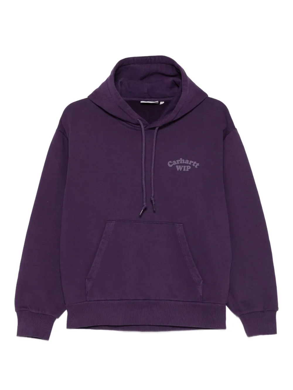 Carhartt WIP logo-print hoodie | Purple | Image 1