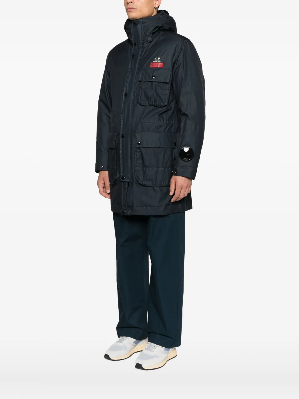 C.P. Company Jack met Lens-detail Blauw