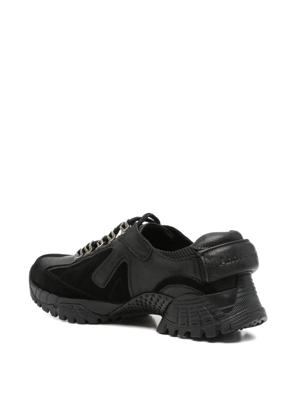 Andersson Bell Verona leren sneakers Zwart