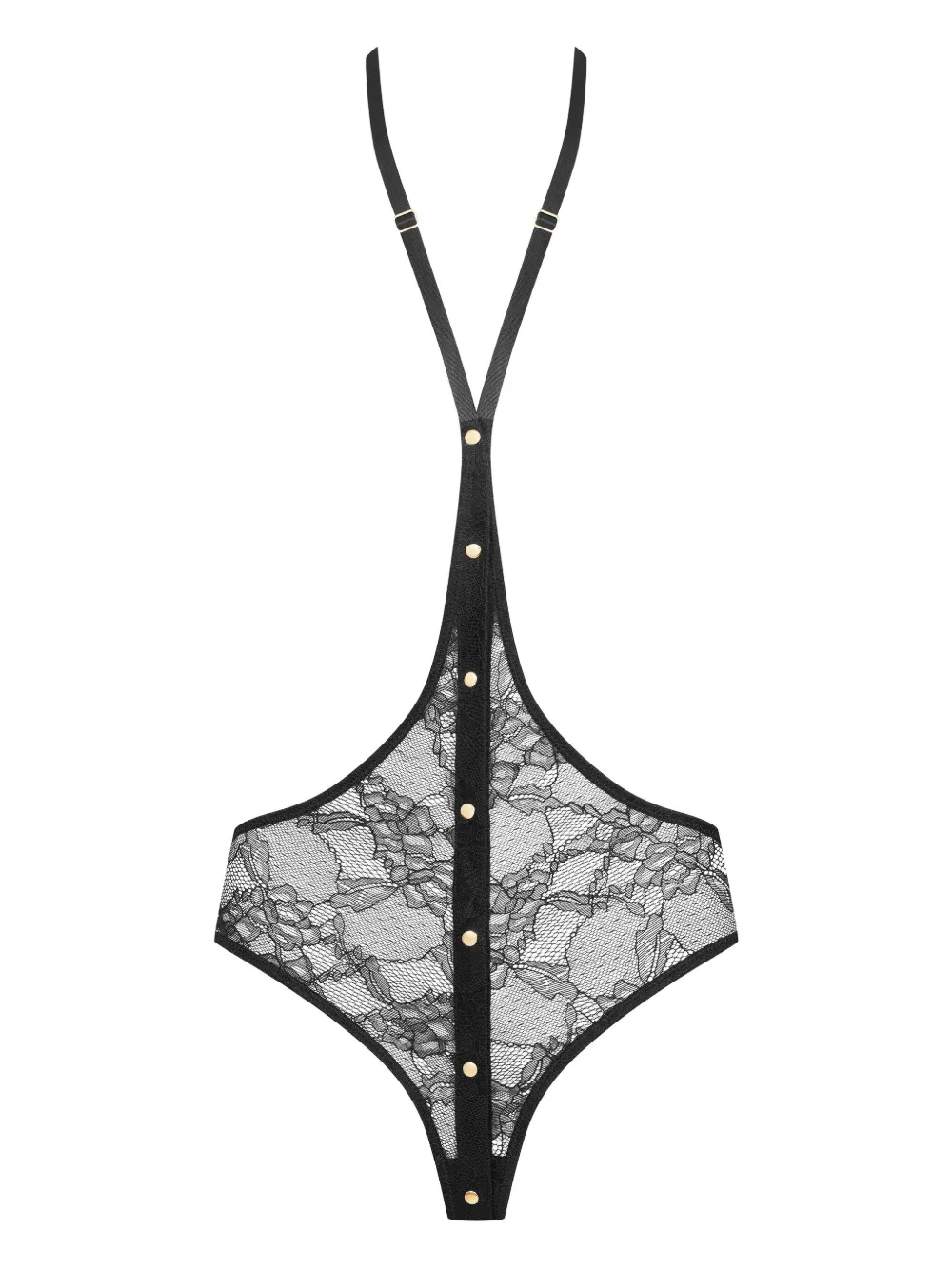 Maison Close Jeux Magnétiques Harness Lace Panty In Black