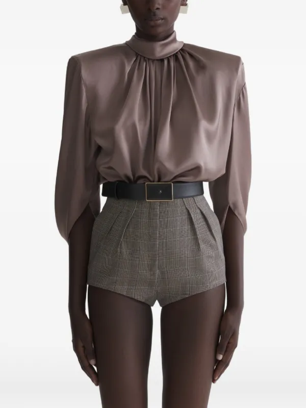 Mugler Cascade Tunic in Neutrals
