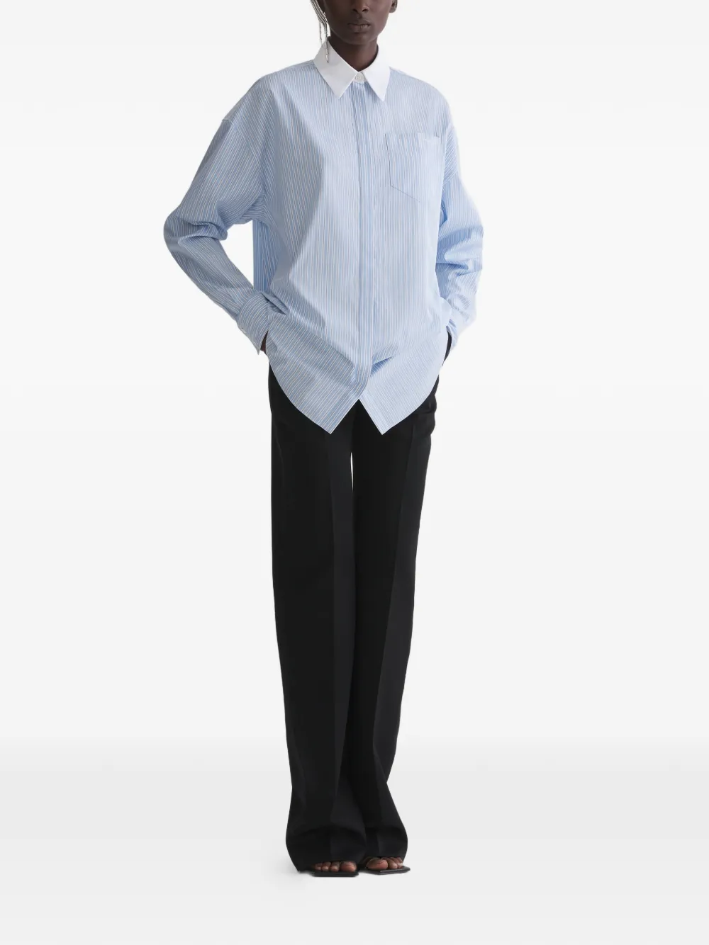 Striped Collared Shirt