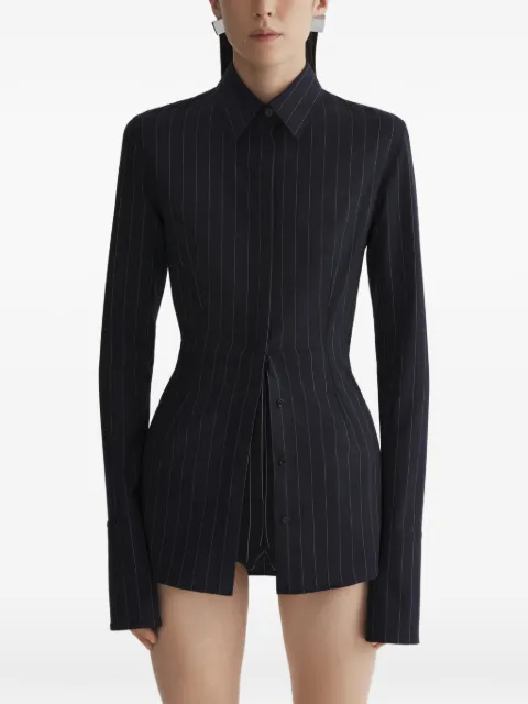 Mugler pinstripe shirt