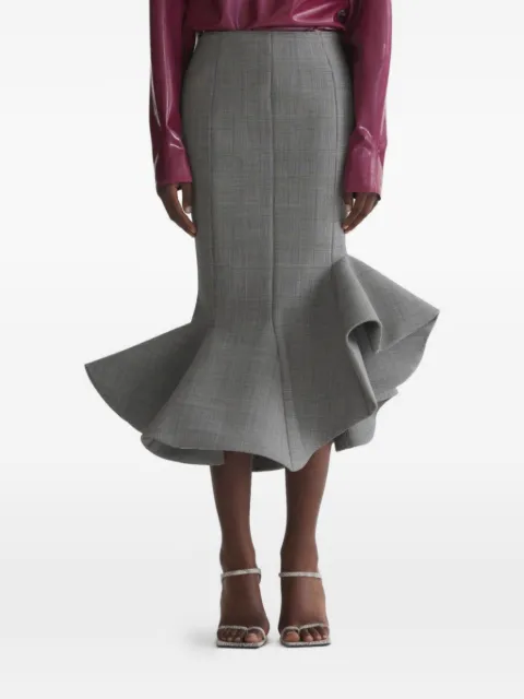 Mugler ruffled skirt