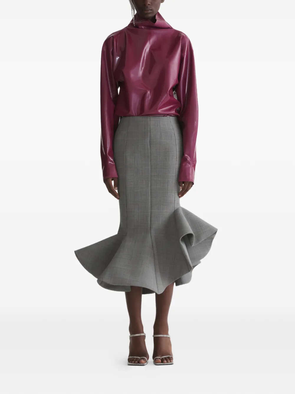 Ruffled Skirt