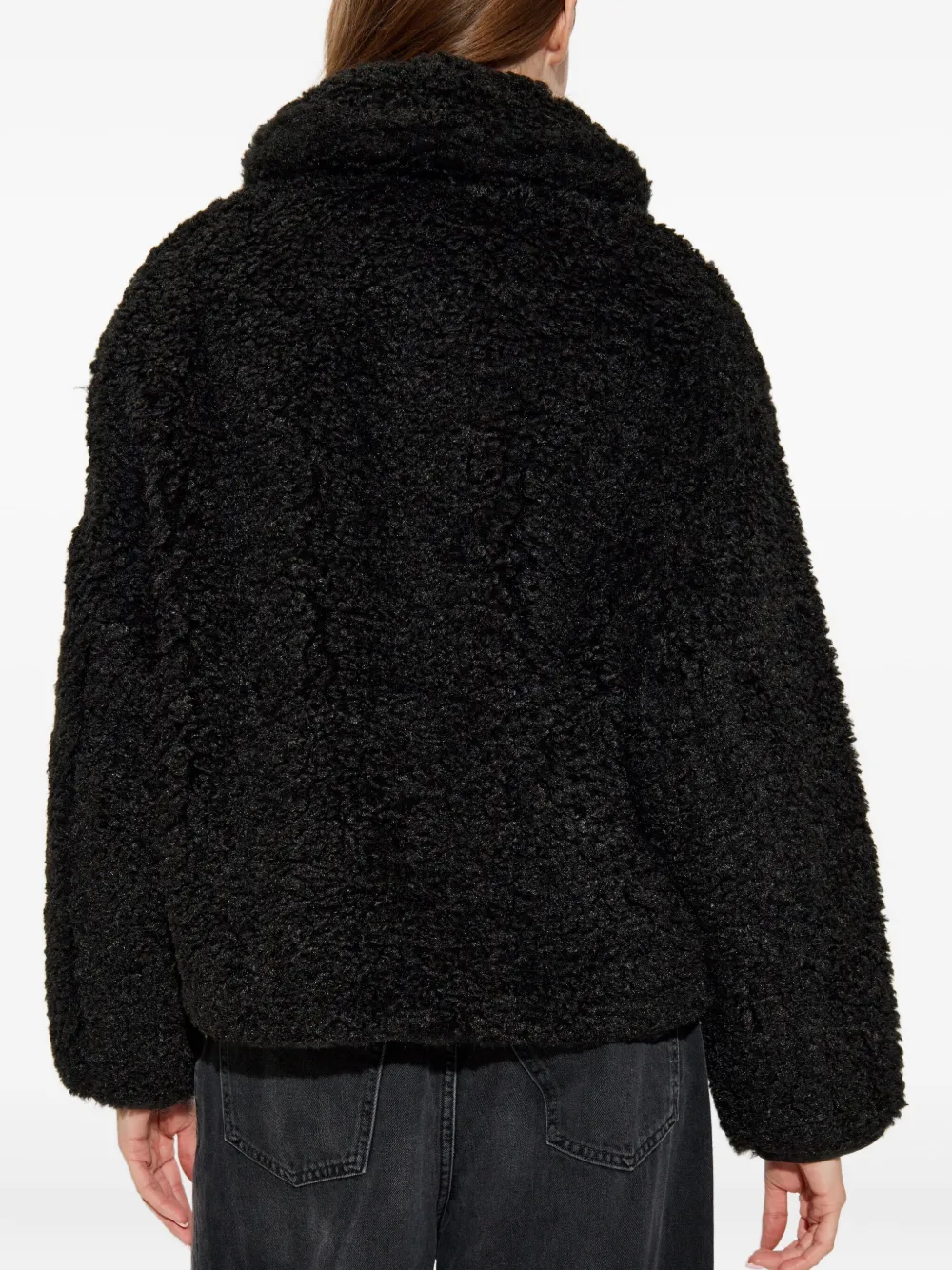 Save The Duck Jack met ritssluiting Zwart