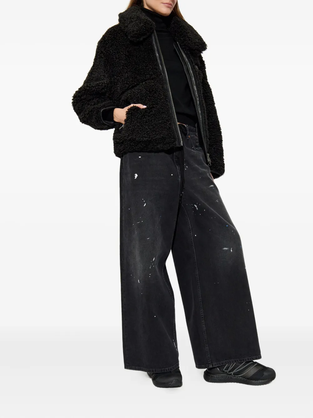 Save The Duck zip-fastening jacket | Faux Fur & Shearling Jackets | Image 2