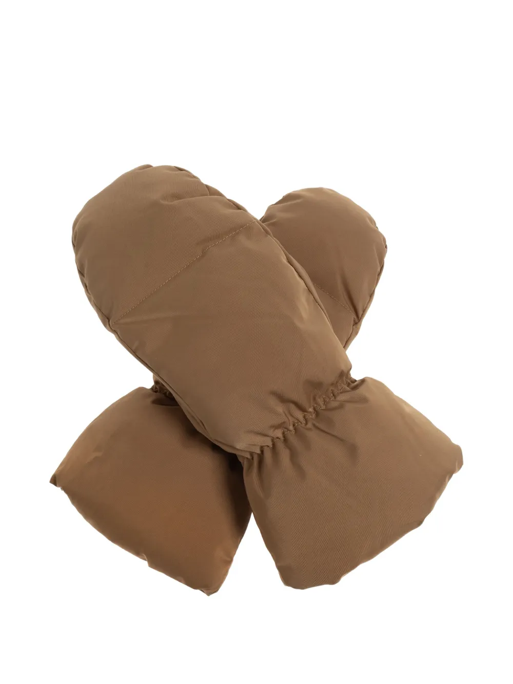 Rethinkit Studios Quilted Gloves In Brown