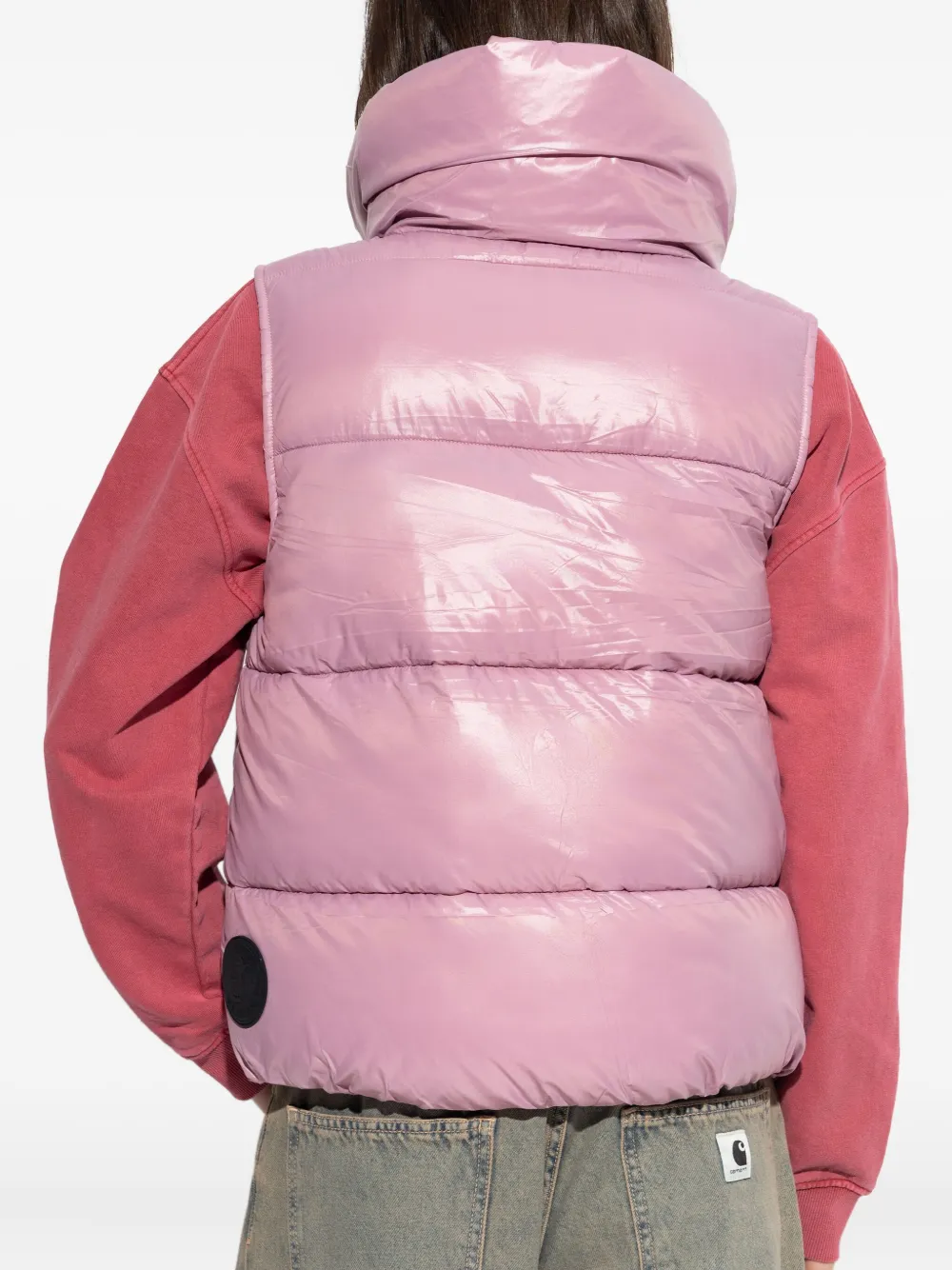 Save The Duck Ama jack met trechterhals Roze