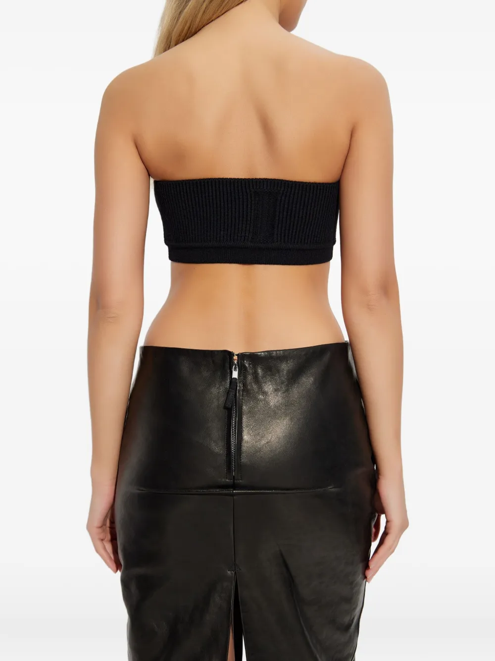Rick Owens Bandeau top Zwart