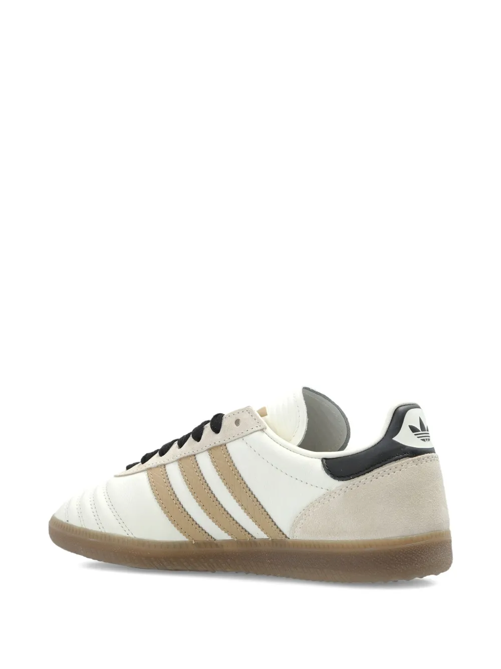 adidas Samba gestreepte leren sneakers Beige