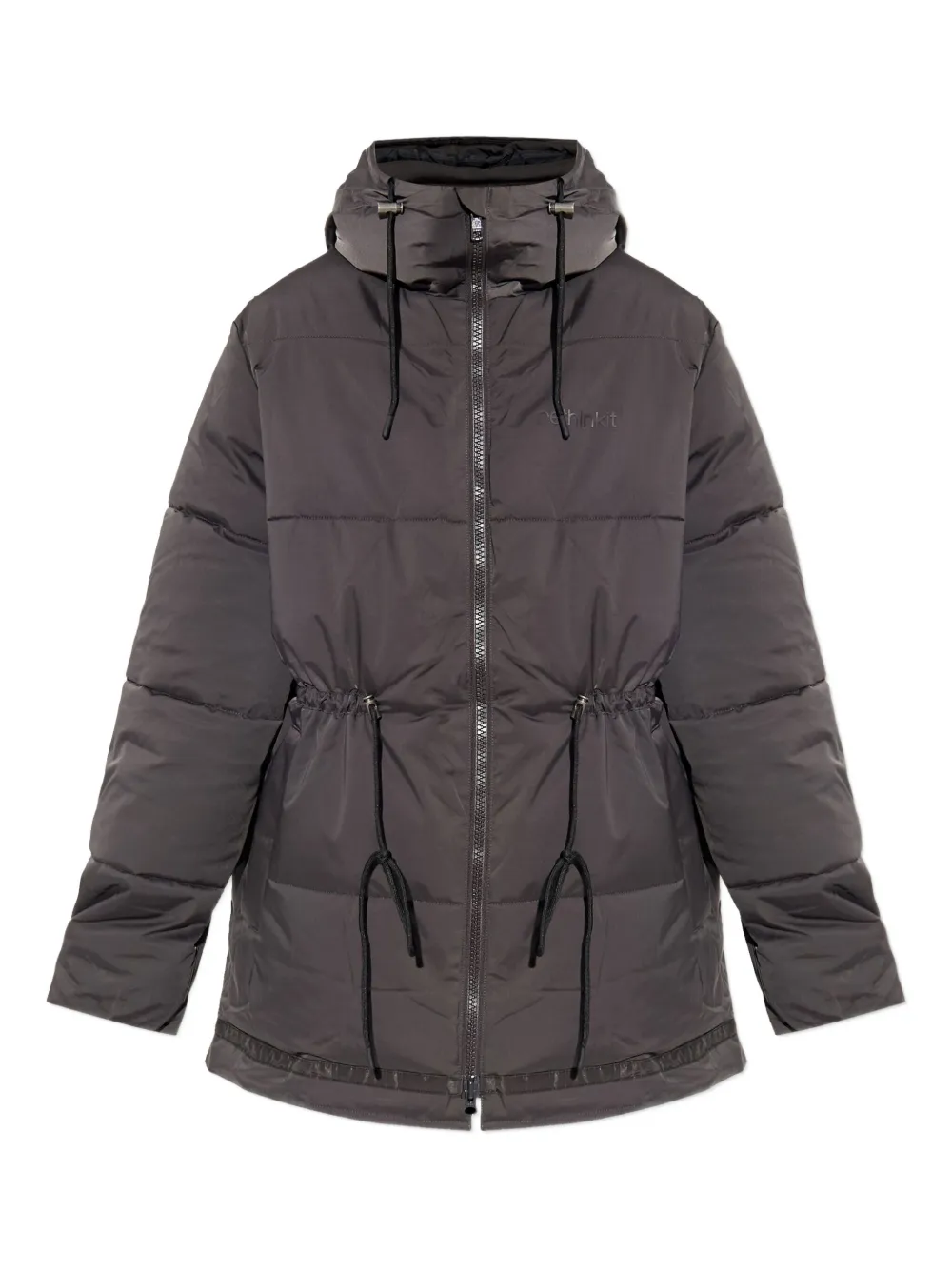 RETHINKIT STUDIOS logo-print padded jacket | gris | Image 1