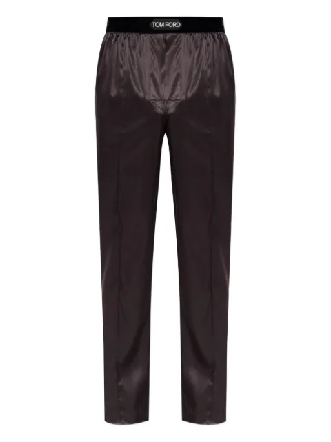 TOM FORD logo-waistband pyjama pants