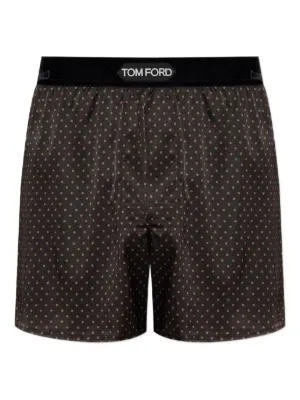 TOM FORD サテン ボクサーパンツ | ブラック | FARFETCH JP