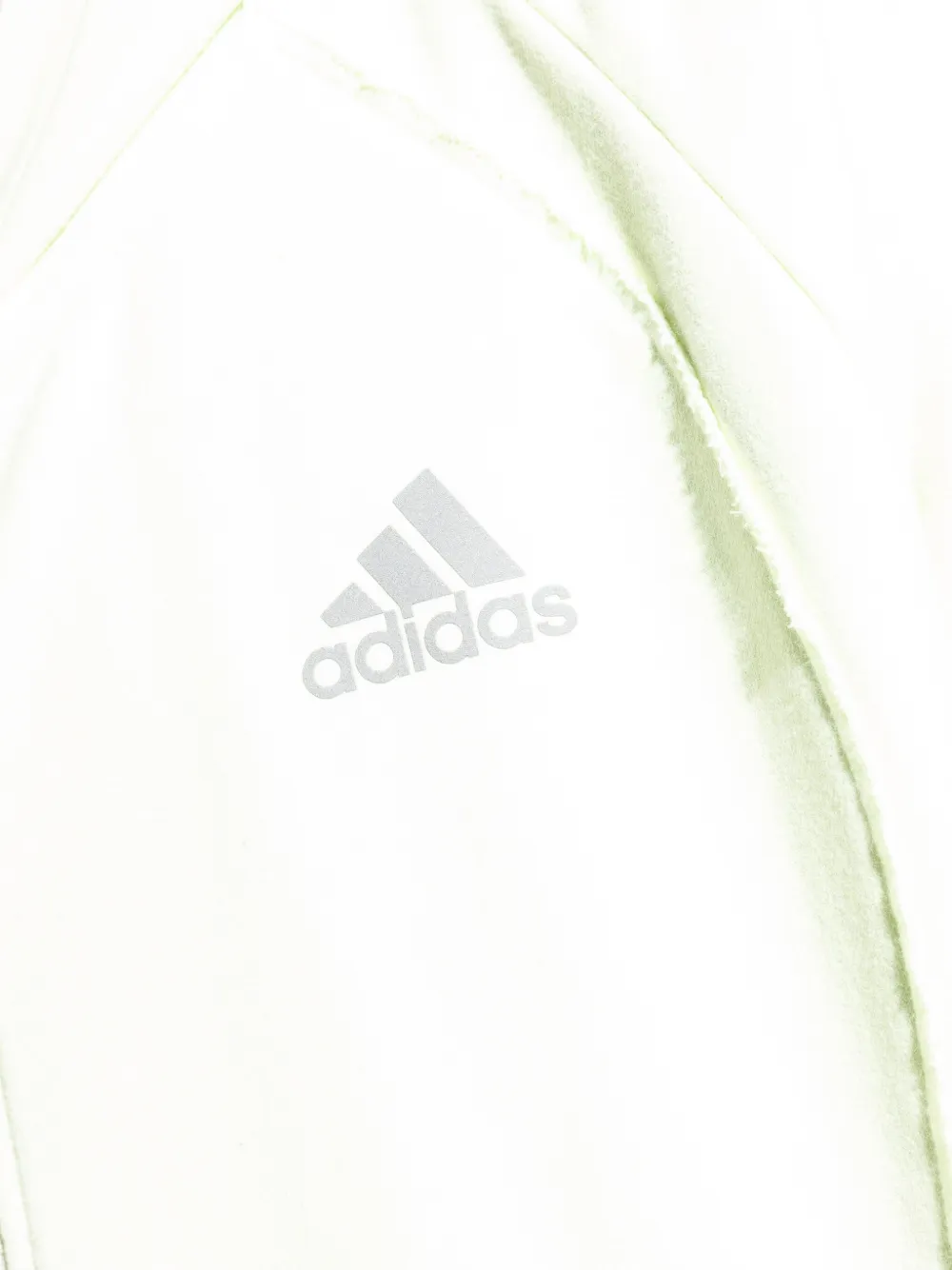 adidas Essencial 3-Stripes fleece hoodie Groen