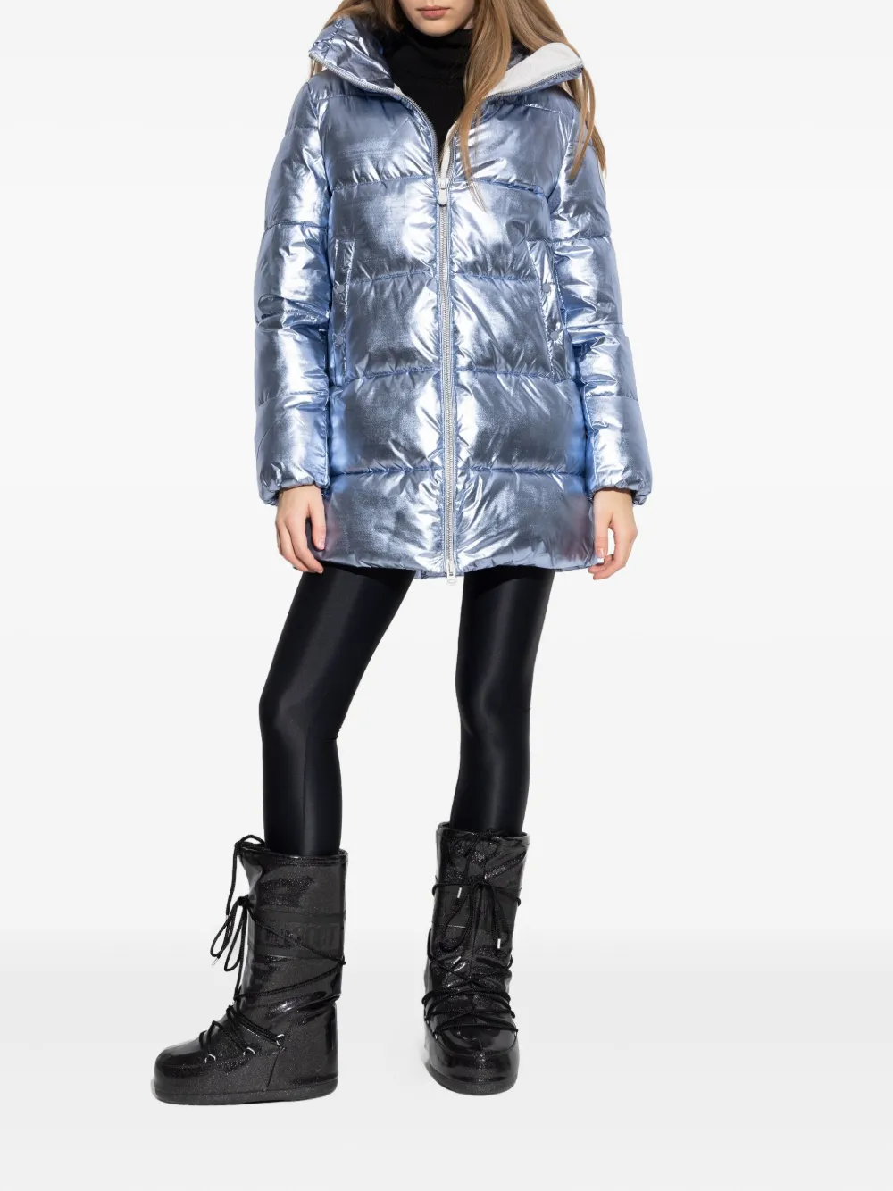 Save The Duck Gerda puffer coat - Blauw