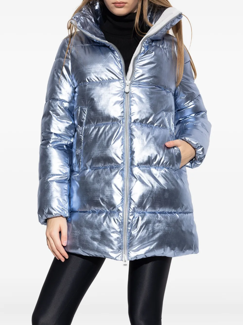 Save The Duck Gerda Puffer Coat In Animal Print