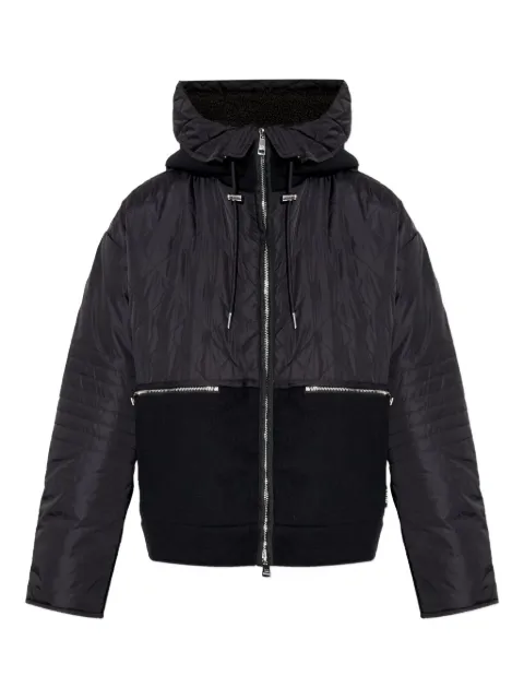 Add quited-pattern padded jacket