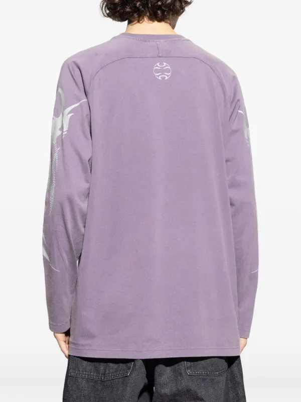 Adidas グラフィック ロングTシャツ | パープル | FARFETCH JP
