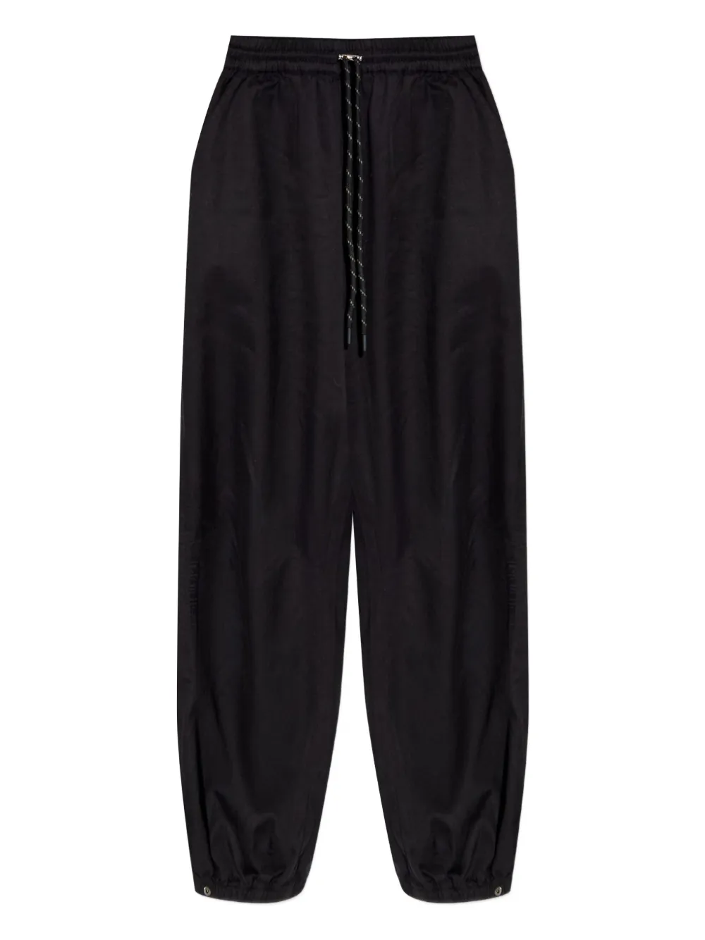 Rethinkit Studios Drawstring-waistband Trousers In Black