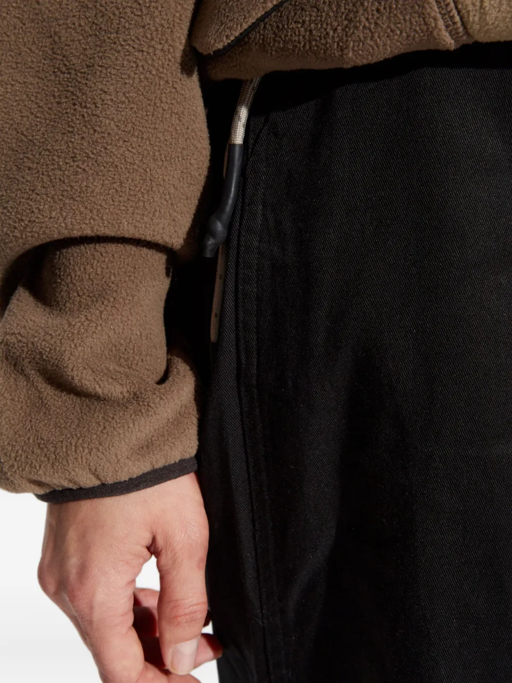 Rethinkit Studios Drawstring-waistband Trousers In Black
