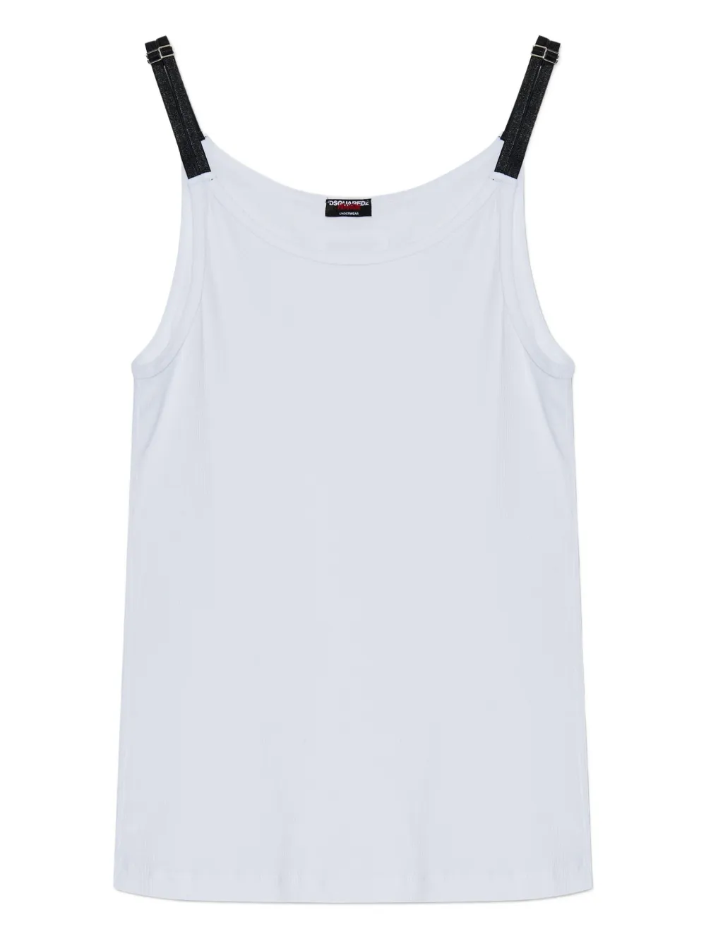 DSQUARED2 x Magliano double-strap tank top | White | Image 1