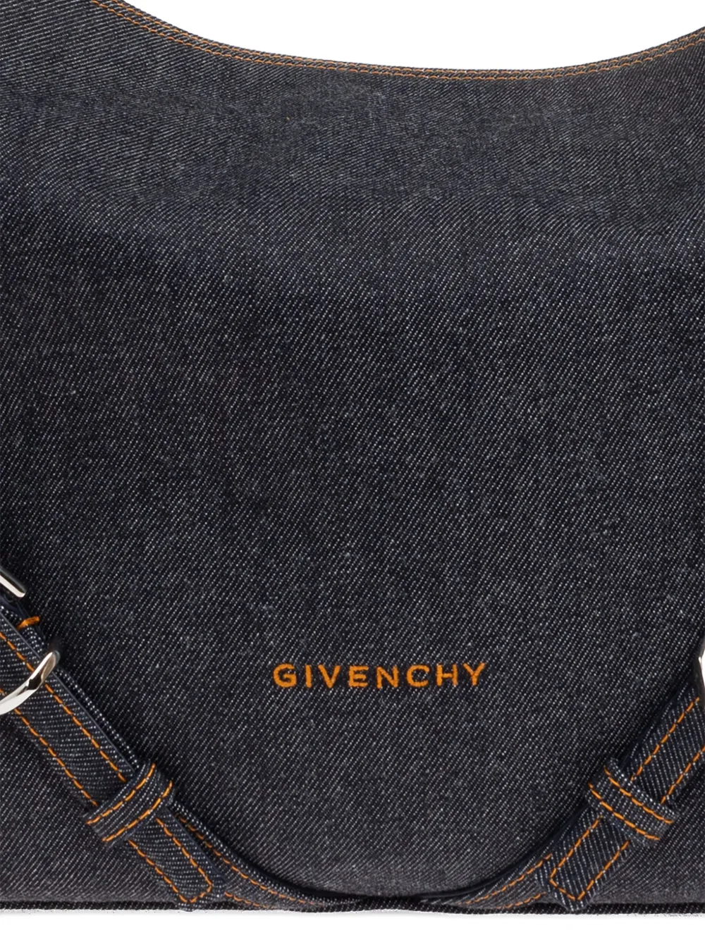 Givenchy Buckle-strap Shoulder Bag In Blue
