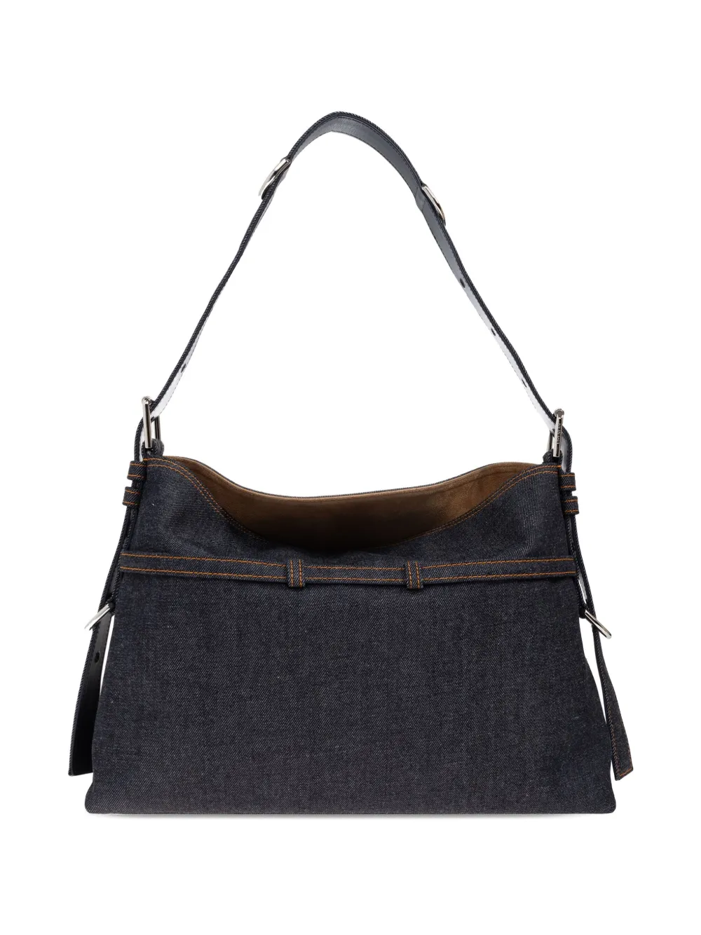 Givenchy Buckle-strap Shoulder Bag In Blue