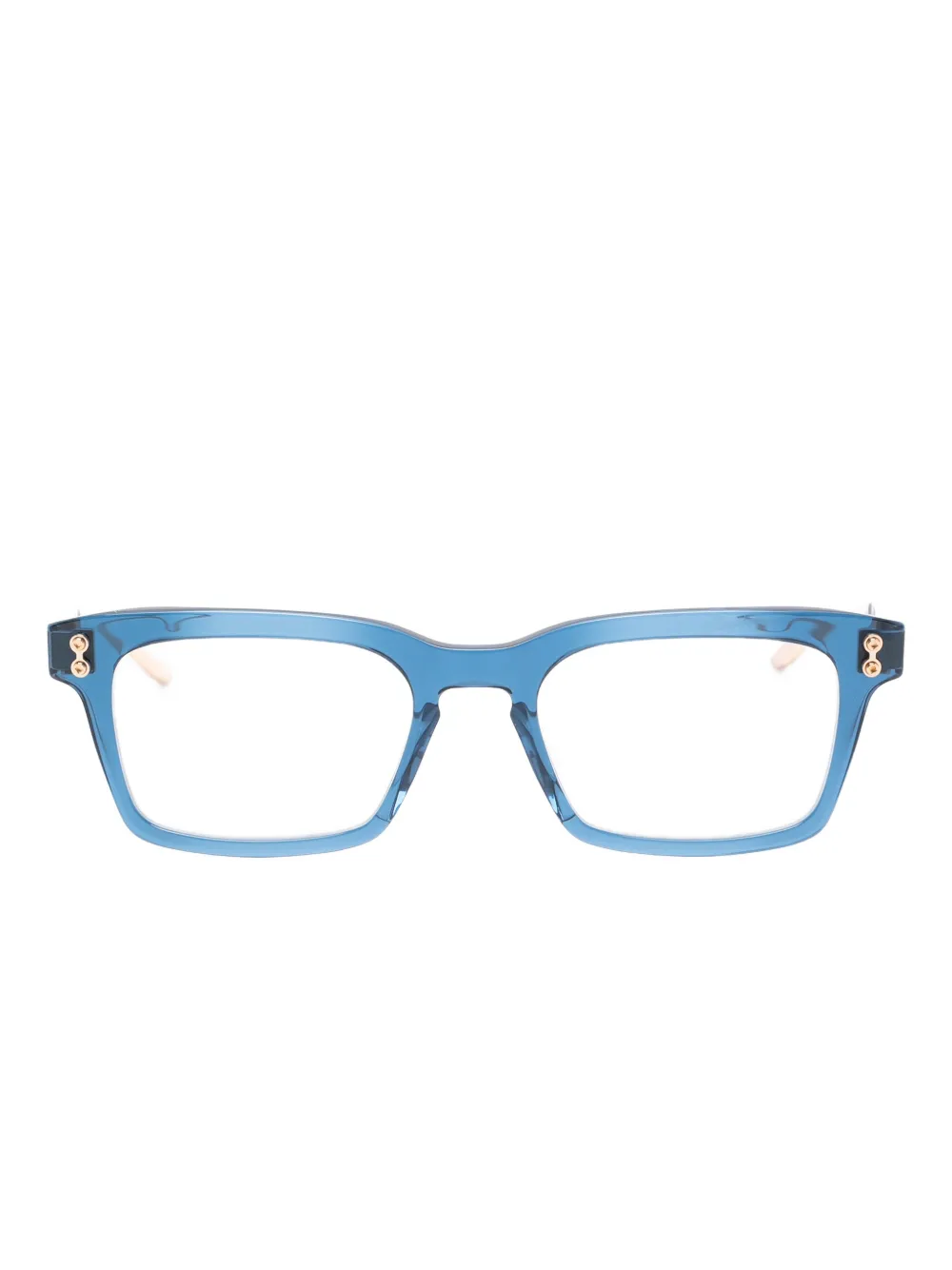 Akoni rectangle-frame glasses | Blue | Image 1