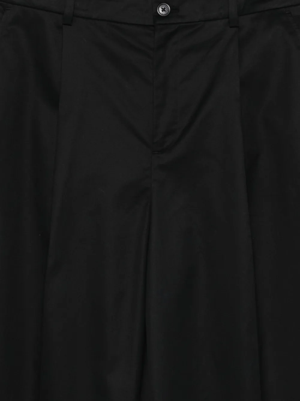 Lauren Ralph Lauren Geplooide broek met riemlussen Zwart