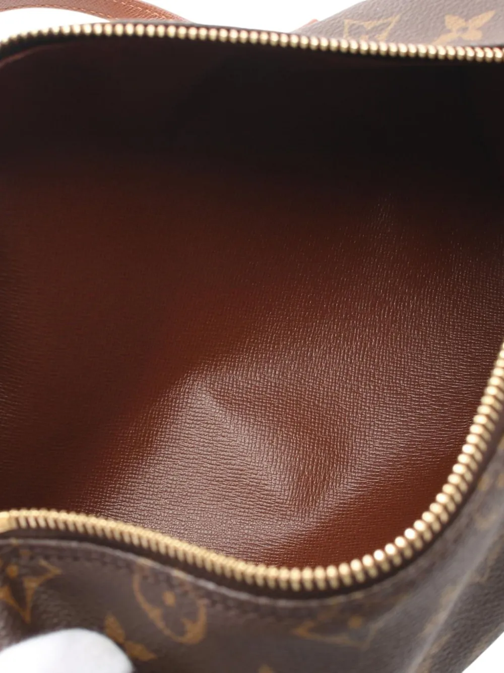 Pre-owned Louis Vuitton 2002 Monogram Papillon 26 Handbag In Brown