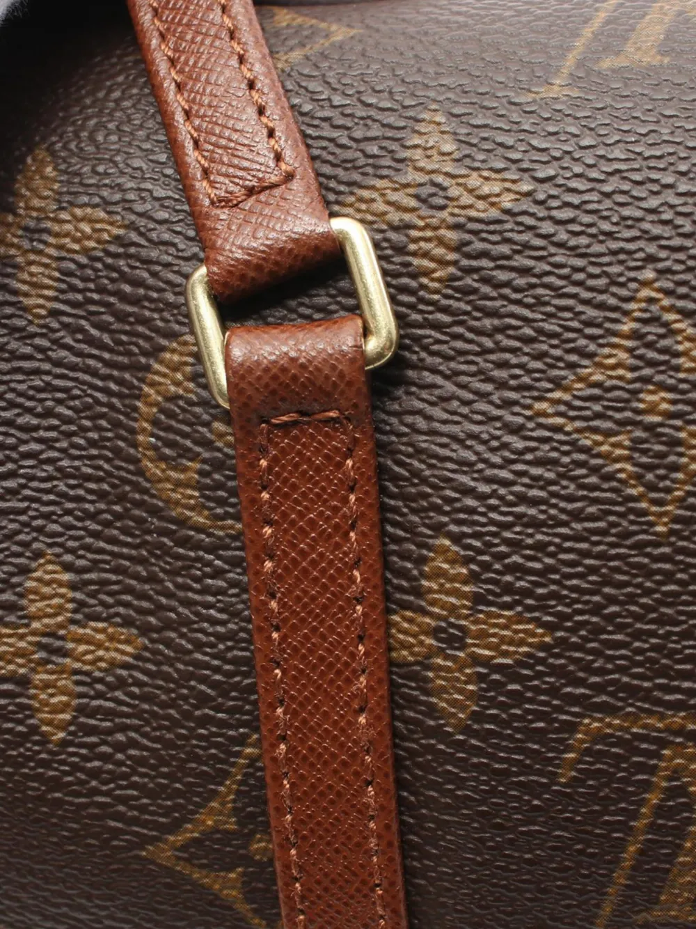 Pre-owned Louis Vuitton 2002 Monogram Papillon 26 Handbag In Brown