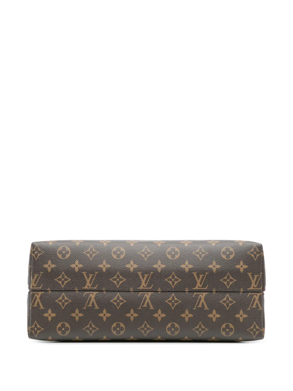 Pre-owned Louis Vuitton 2016 Monogram Alma Bnb Satchel In Brown