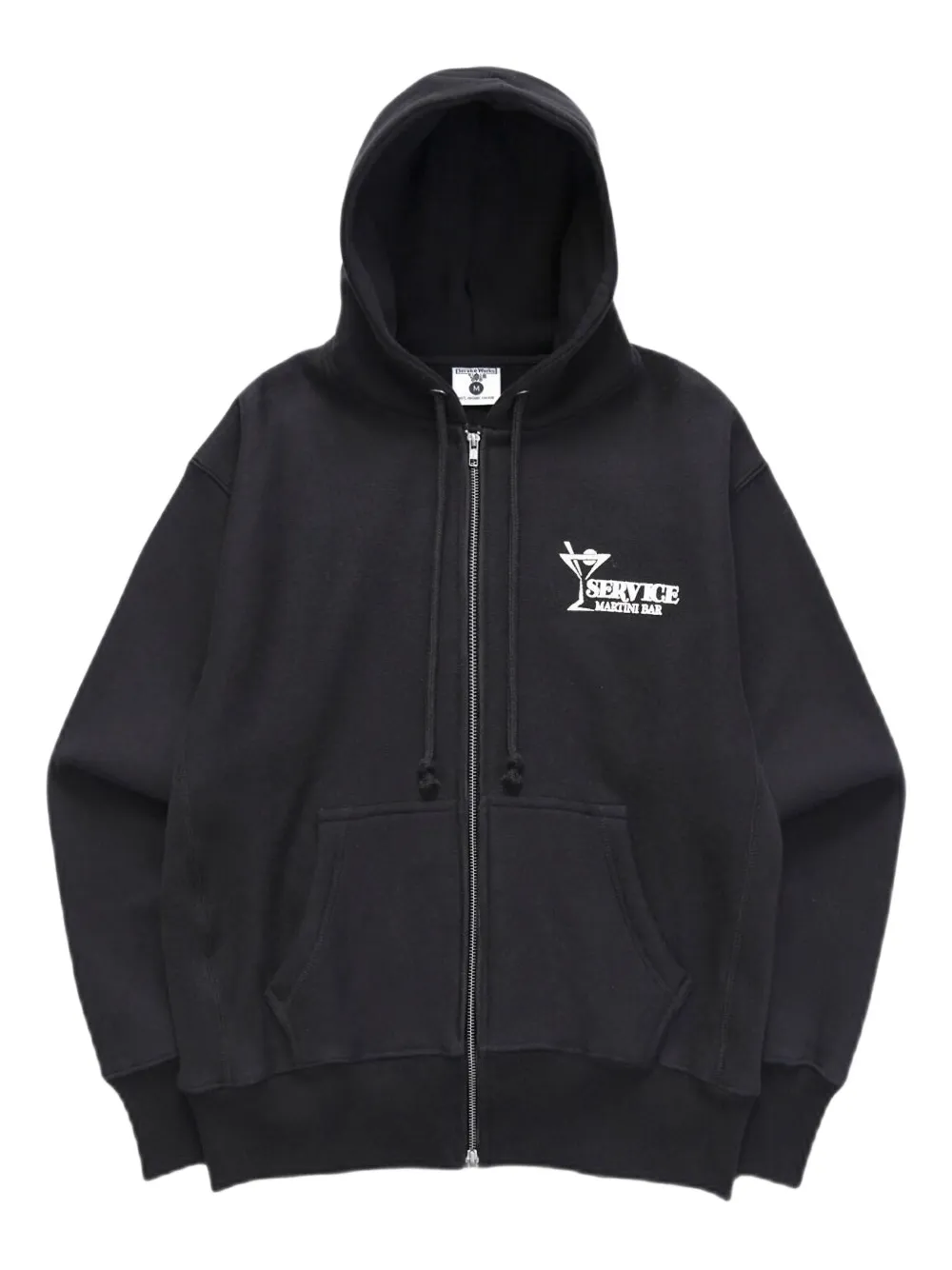 Service Works zip hoodie | negro | Image 1