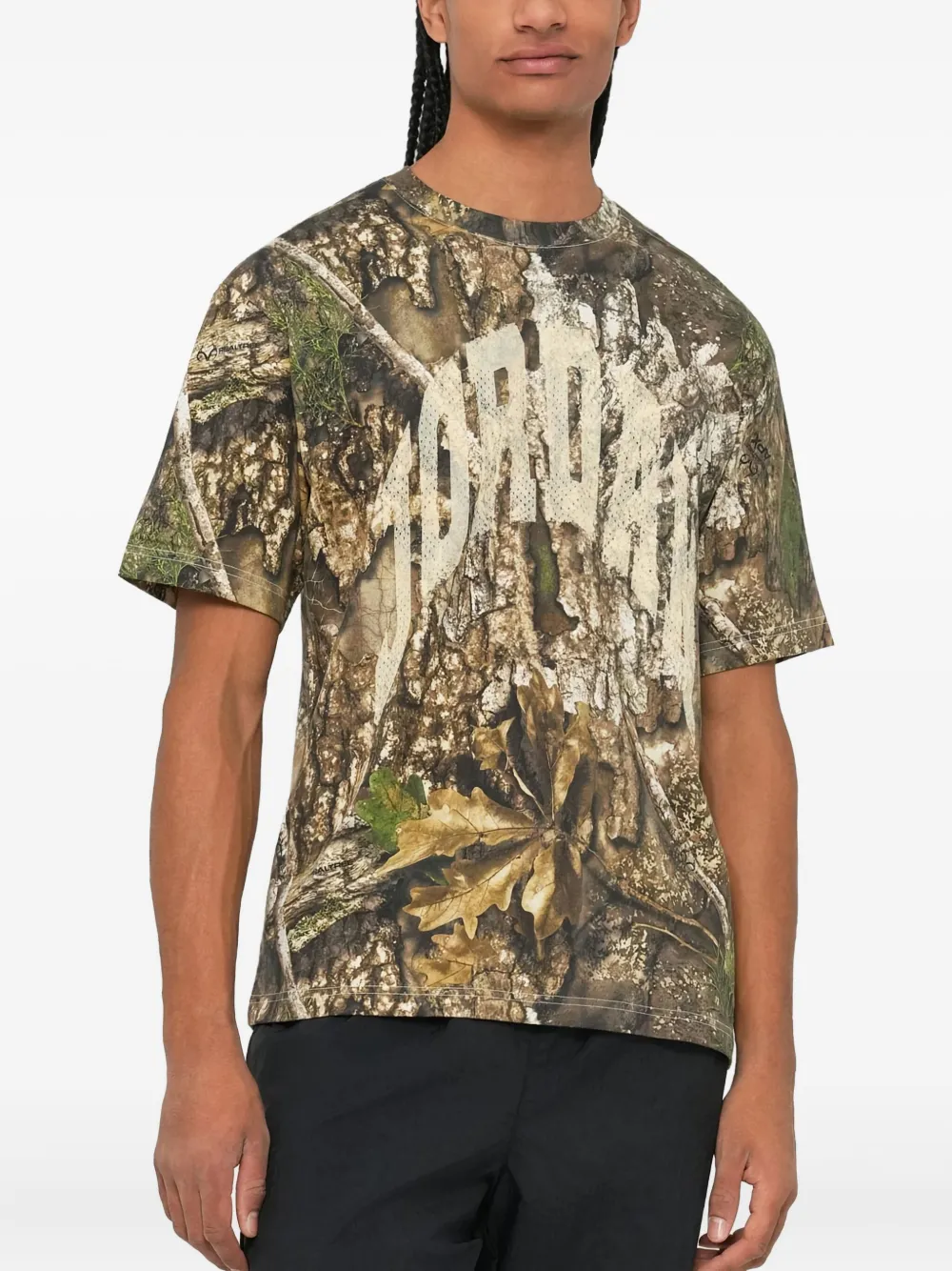 Jordan T-shirt met logodetail - Bruin