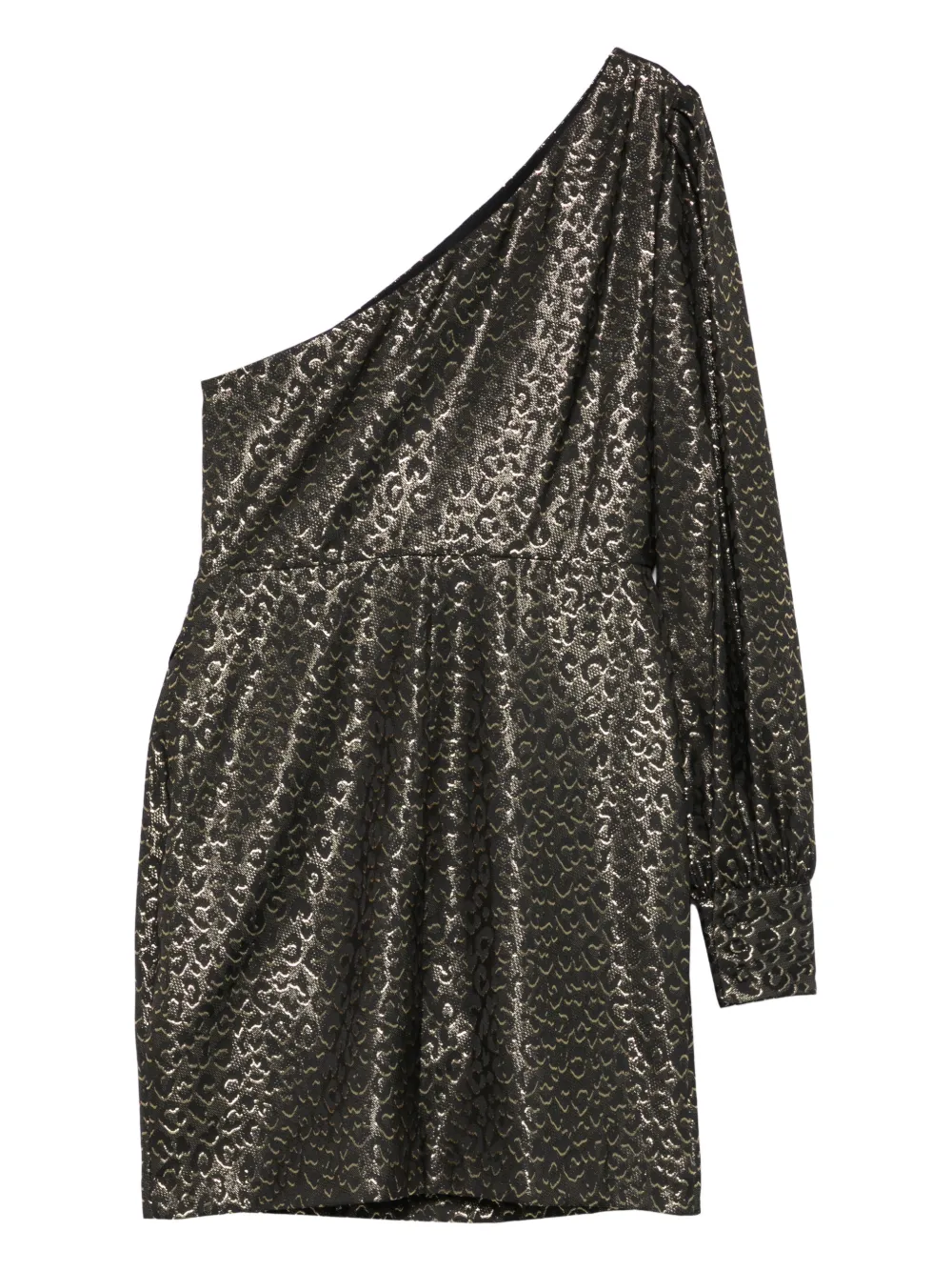 Lauren Ralph Lauren Asymmetrische mini-jurk - Zwart