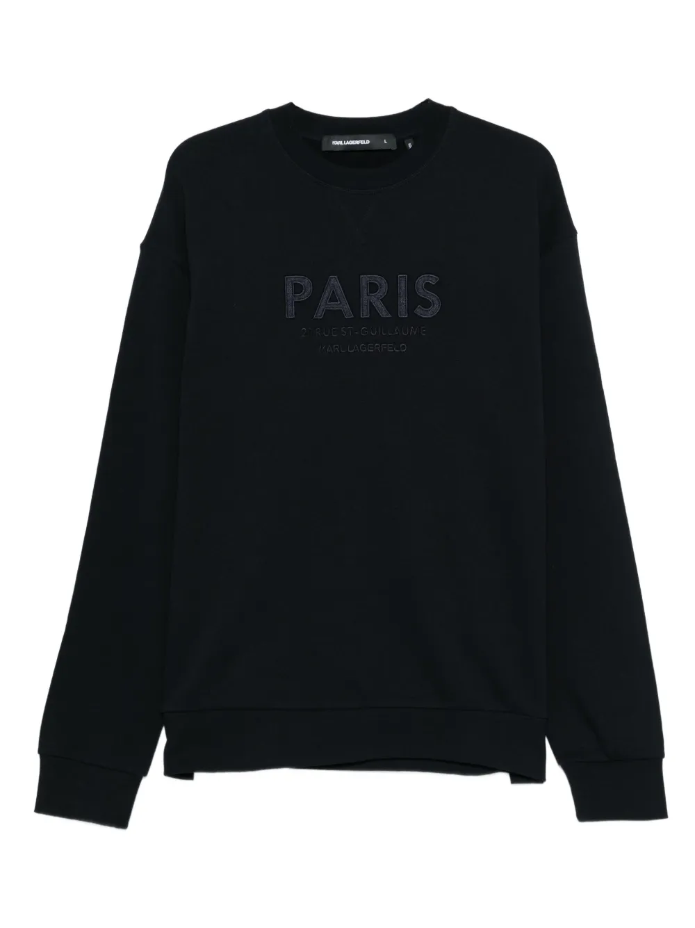 Karl Lagerfeld Jeans Paris sweatshit - Nero