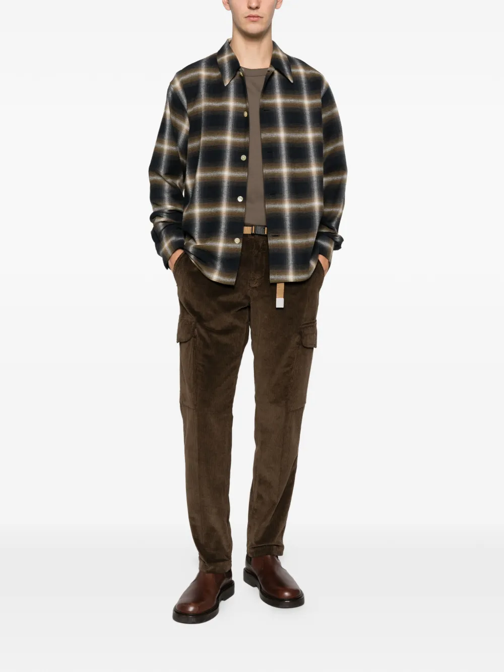 Second/Layer Logan buttoned check shirt | Image 2