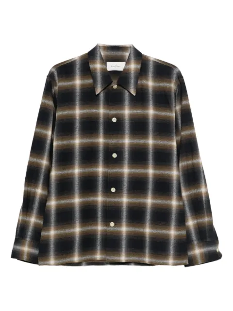 Second/Layer Logan buttoned check shirt