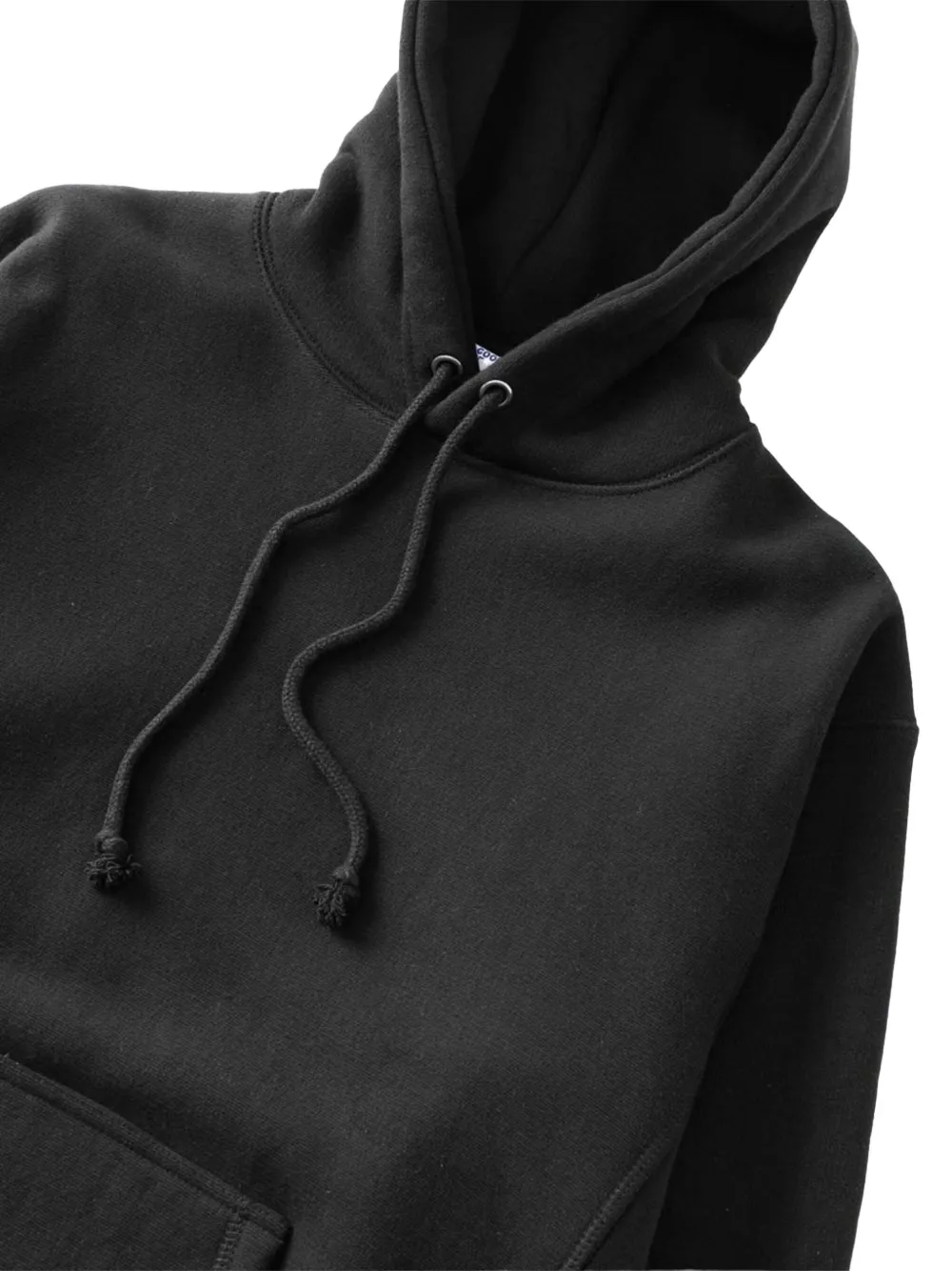 Power Goods Drawstring Hooded Sweatshirt In Black