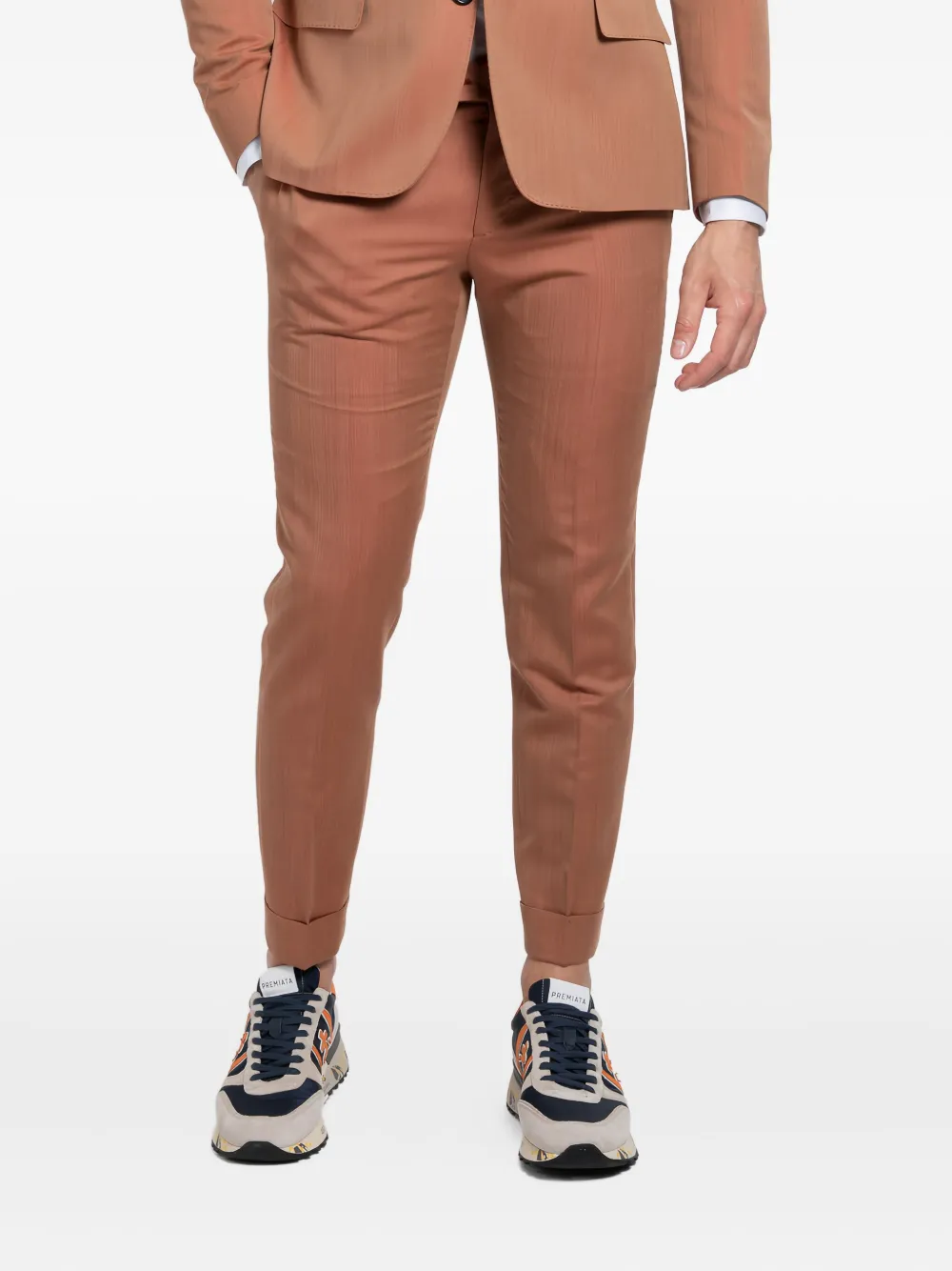 Reveres 1949 pants ajustados en los tobillos | naranja | Image 1