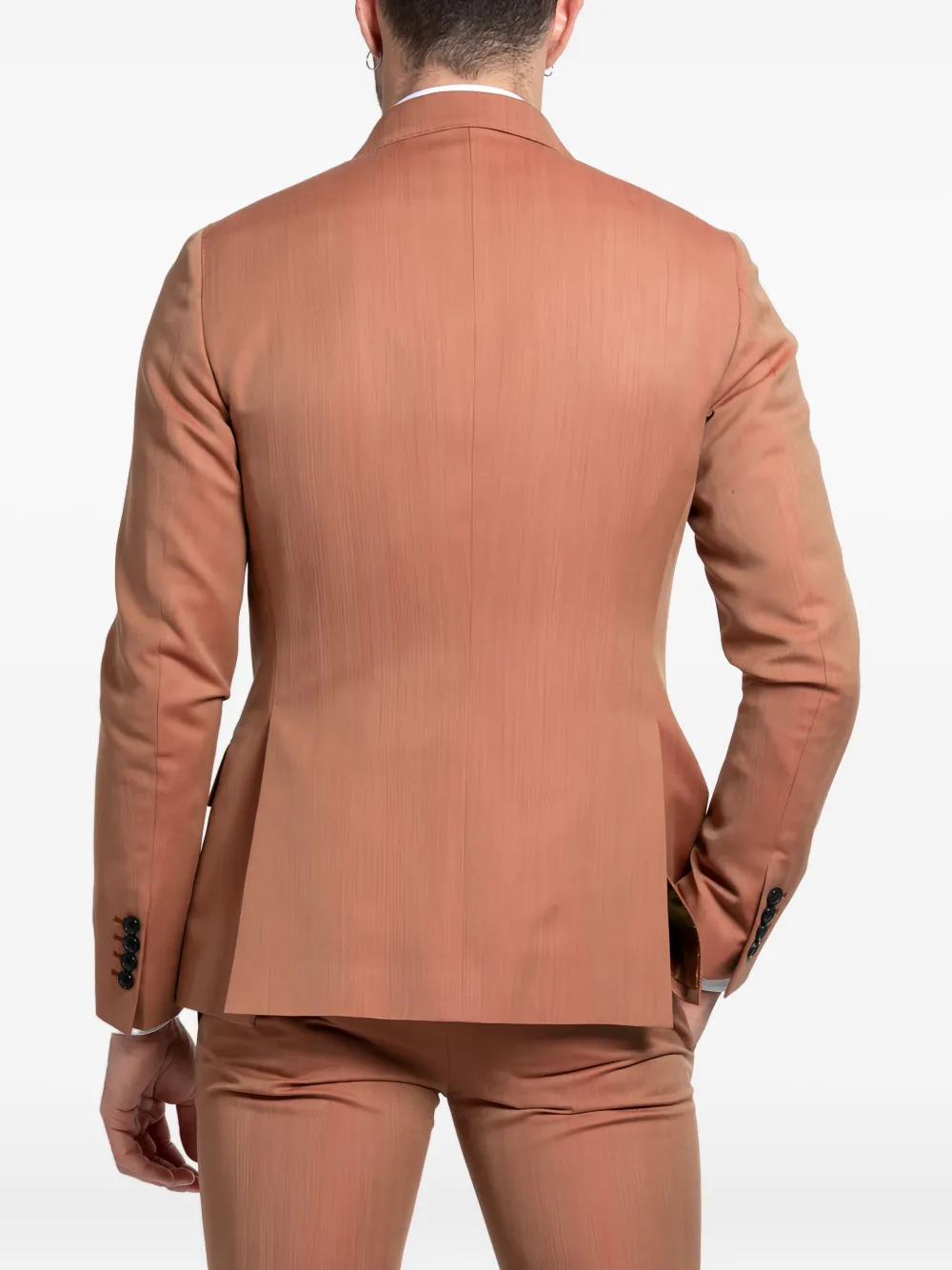 Reveres 1949 Buttoned Blazer In Orange