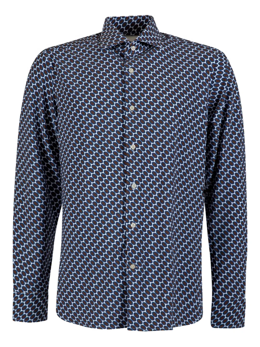 GHIRARDELLI Next patterned button shirt | Blue | Image 1