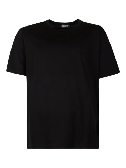 DONDUP logo-embroidery crew neck T-shirt