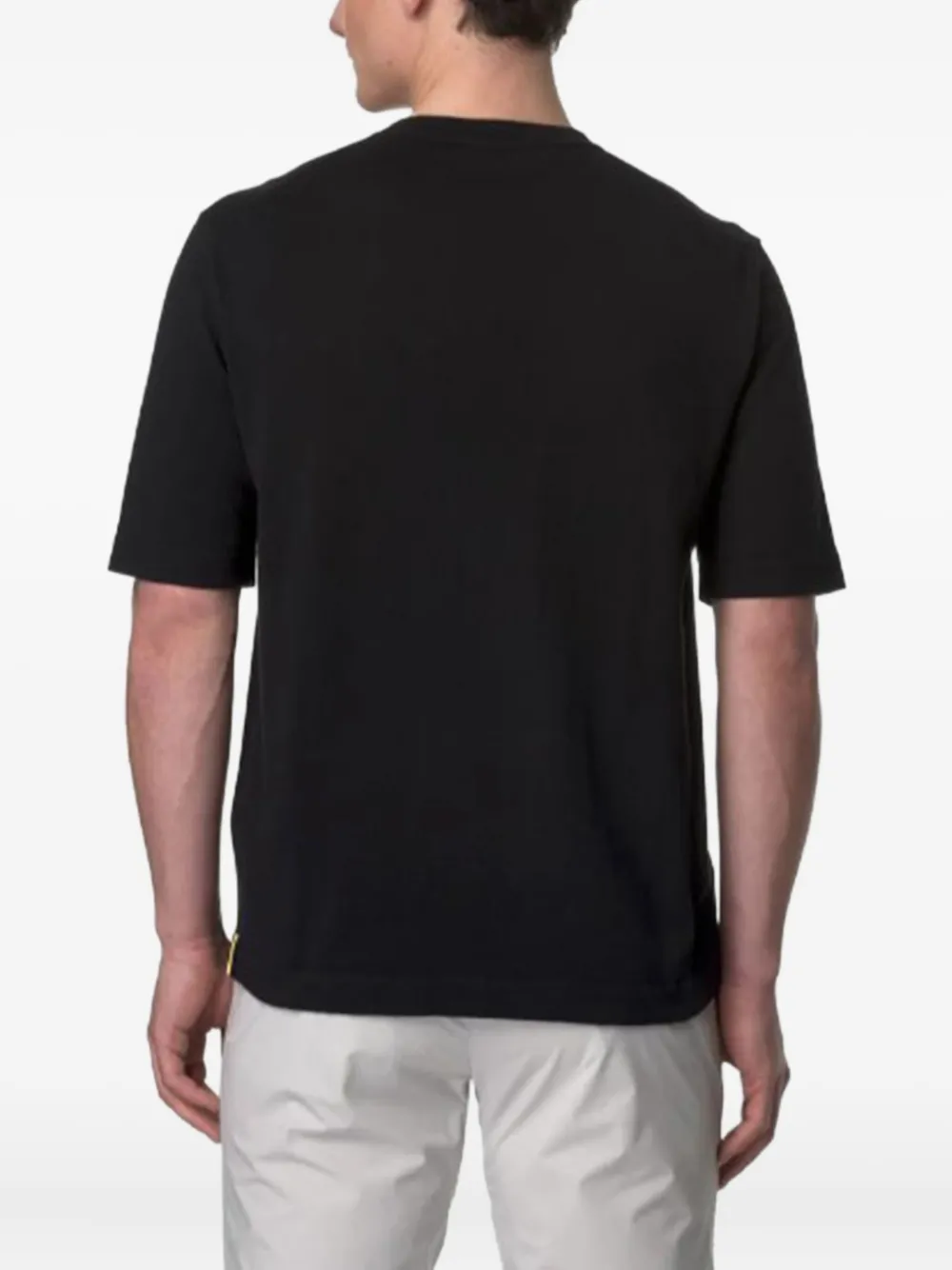 K-way Combe Crew-neck T-shirt In Black