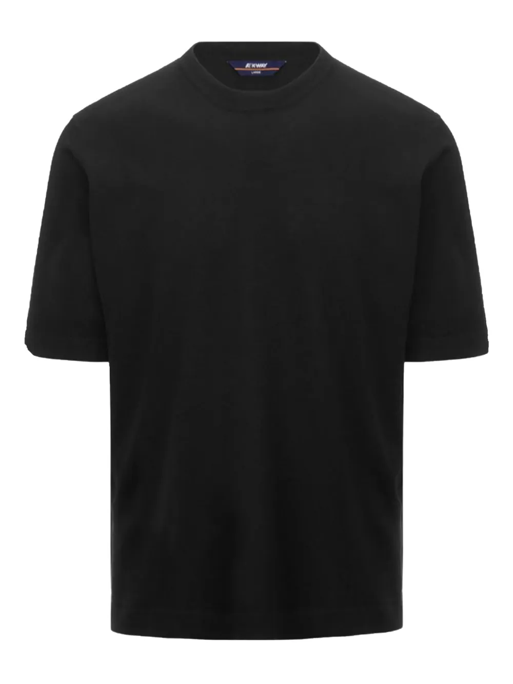 K-way Combe Crew-neck T-shirt In Black
