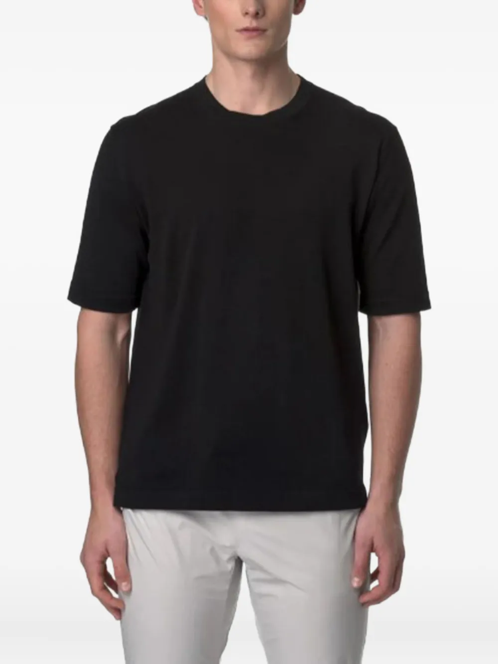 K-Way Combe T-shirt met ronde hals - Zwart