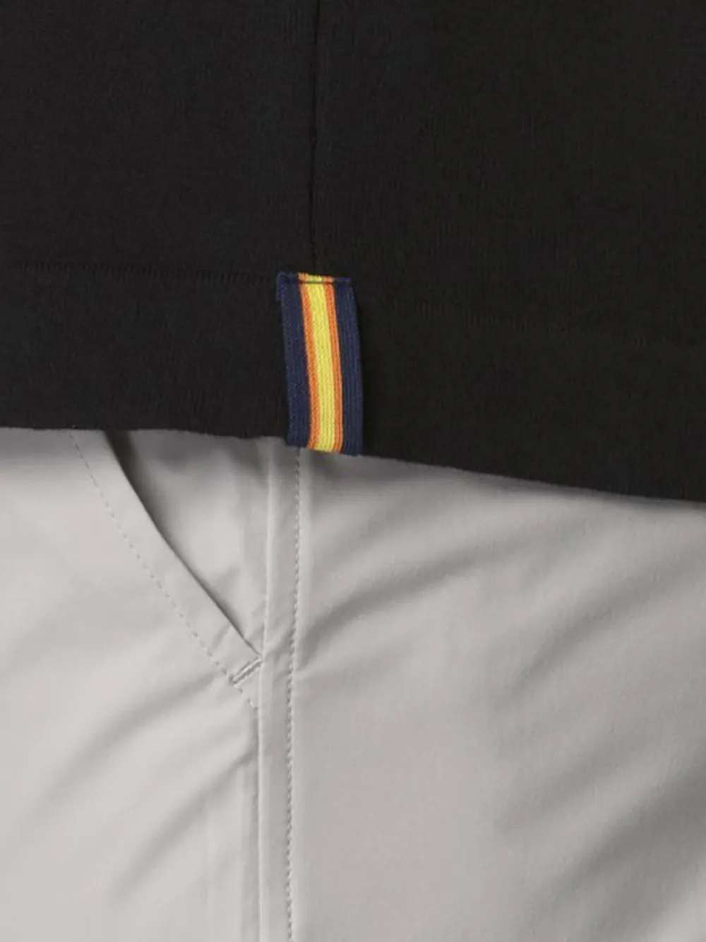 K-way Combe Crew-neck T-shirt In Black